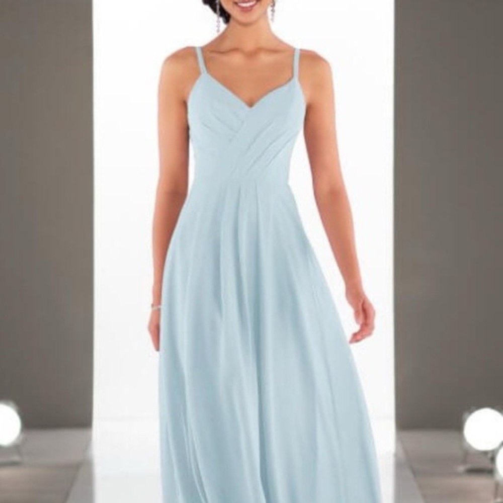 Discontinued Sorella Vita Bridesmaid Dress 9162 in Arctic Blue